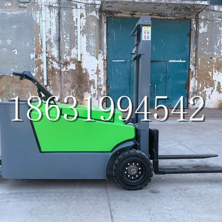 射洪市小型电动叉车1吨2吨步行站驾式电瓶堆高充电装卸车液压升降车铲车